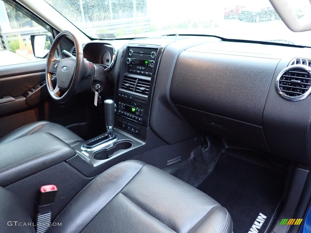Charcoal Black Interior 2010 Ford Explorer Sport Trac Adrenalin AWD Photo #142685890