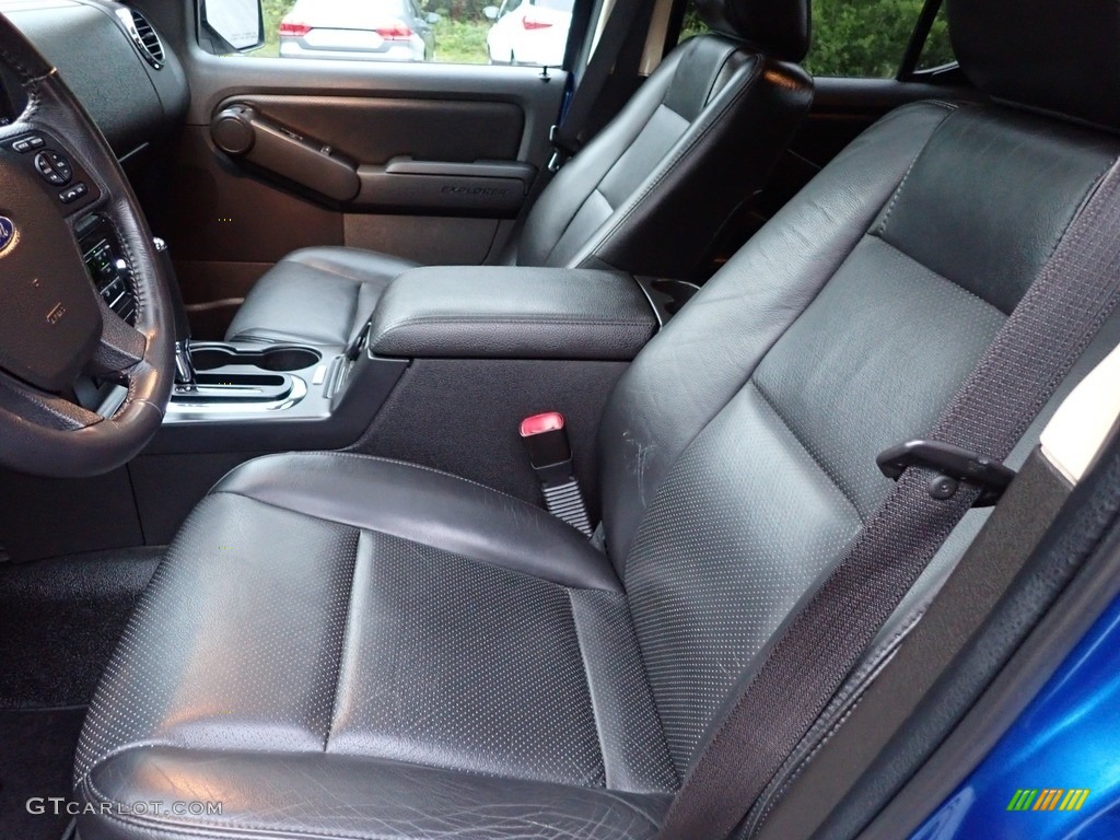 Charcoal Black Interior 2010 Ford Explorer Sport Trac Adrenalin AWD Photo #142685989