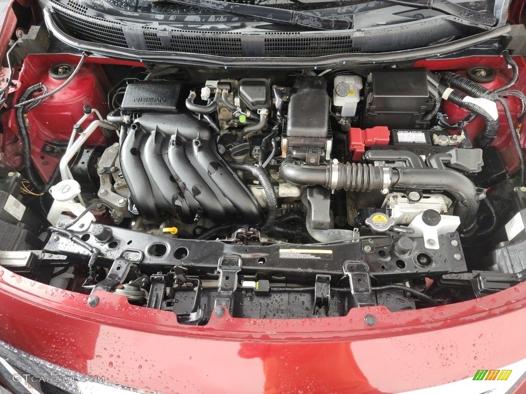 2017 Versa S - Cayenne Red / Charcoal photo #11