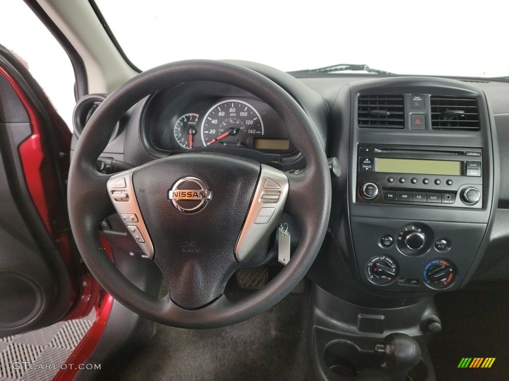 2017 Versa S - Cayenne Red / Charcoal photo #15