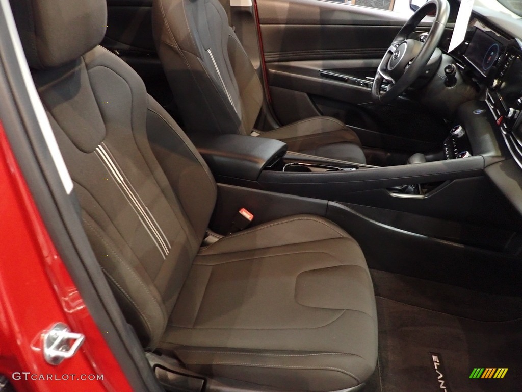 2021 Elantra SEL - Calypso Red / Black photo #9