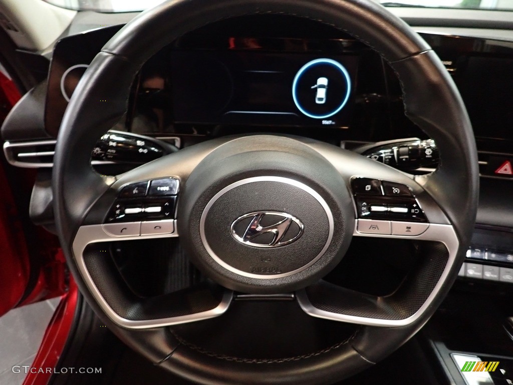2021 Elantra SEL - Calypso Red / Black photo #23