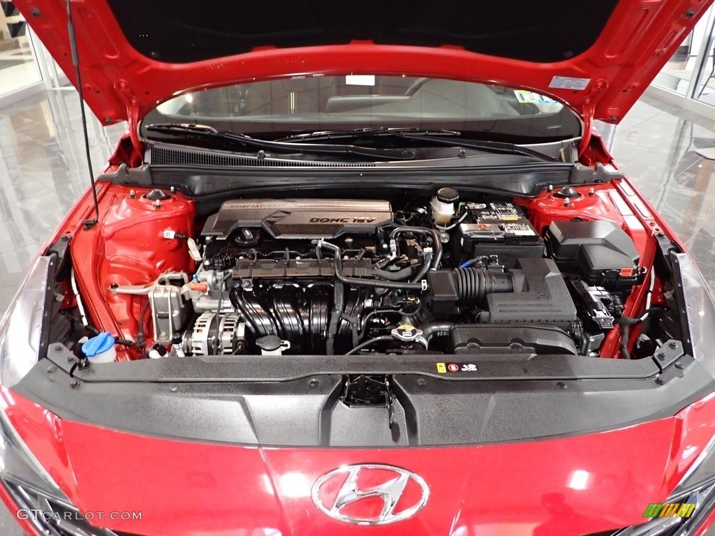 2021 Elantra SEL - Calypso Red / Black photo #28