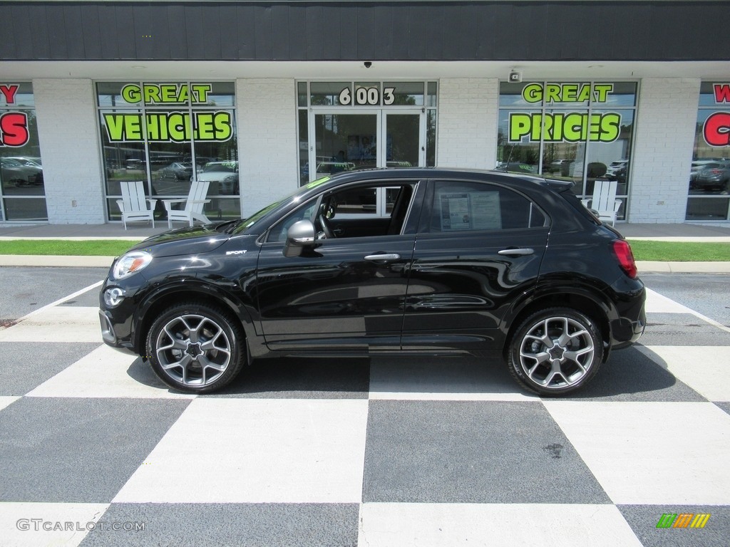 2020 500X Sport AWD - Nero Cinema (Black) / Black photo #1