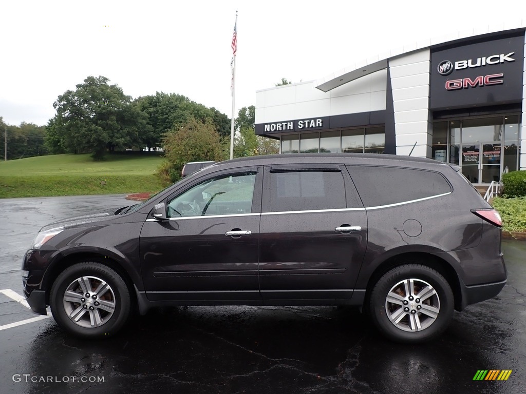 2017 Traverse LT AWD - Tungsten Metallic / Dark Titanium/Light Titanium photo #13