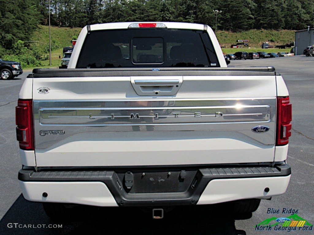 2016 F150 Limited SuperCrew 4x4 - White Platinum / Limited Mojave photo #5