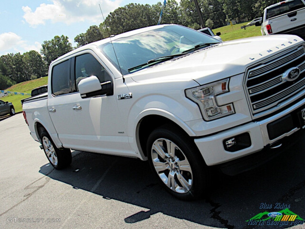 2016 F150 Limited SuperCrew 4x4 - White Platinum / Limited Mojave photo #33
