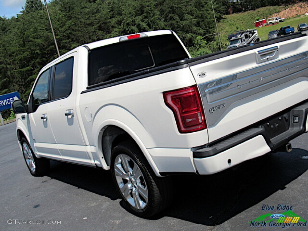 2016 F150 Limited SuperCrew 4x4 - White Platinum / Limited Mojave photo #35