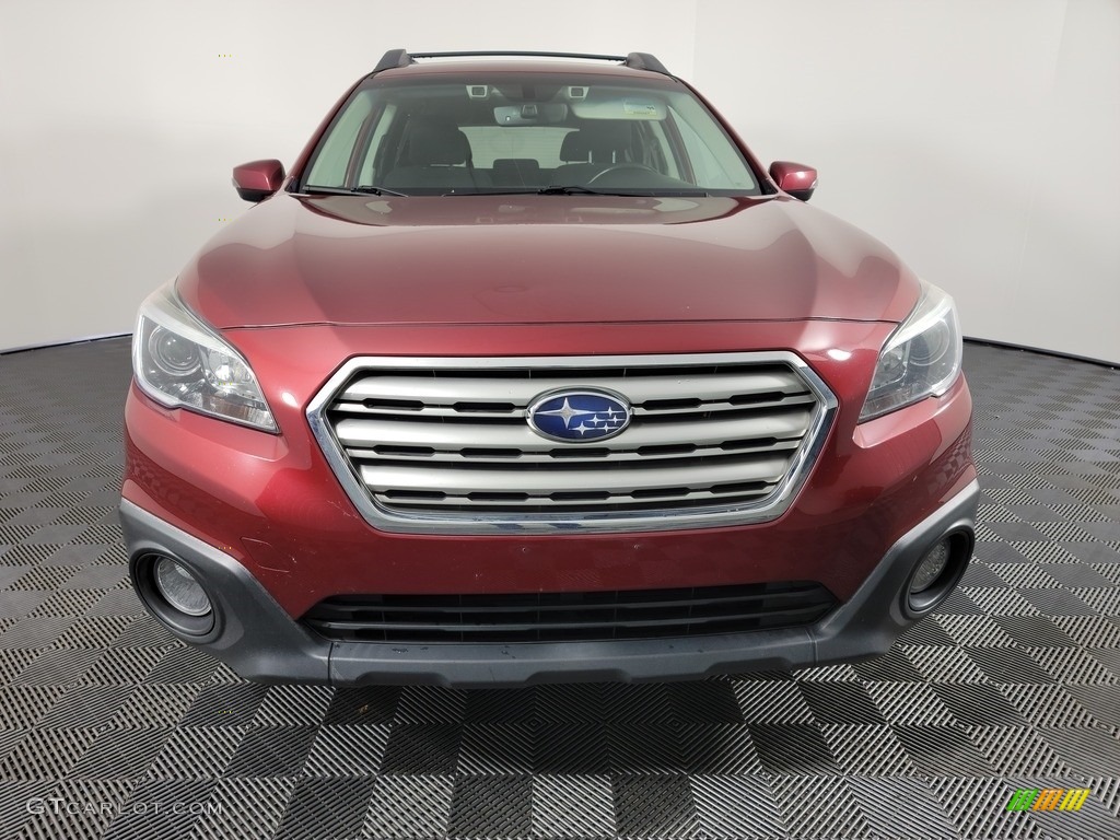 2017 Outback 2.5i Premium - Venetian Red Pearl / Slate Black photo #4