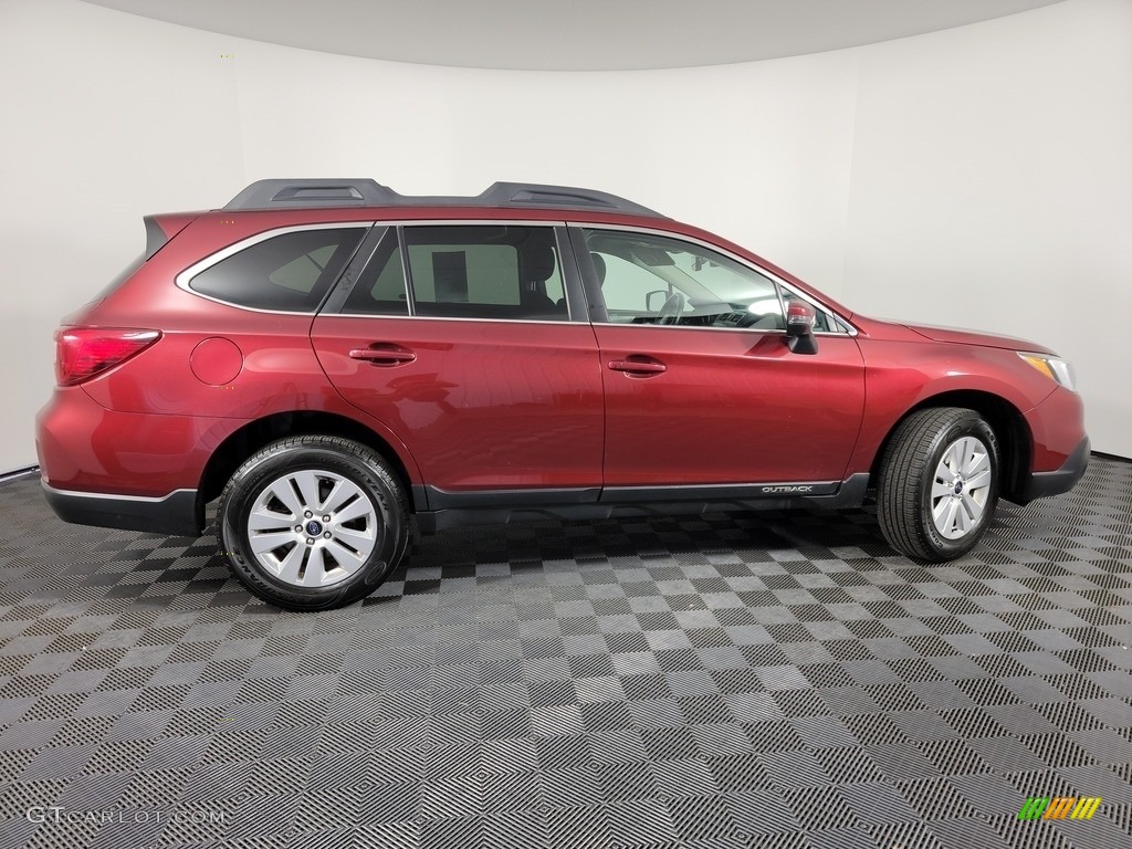 2017 Outback 2.5i Premium - Venetian Red Pearl / Slate Black photo #10