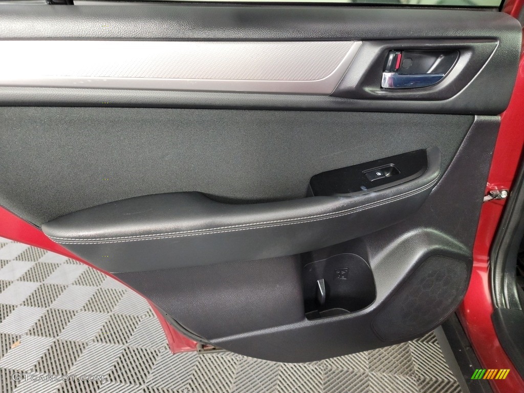 2017 Outback 2.5i Premium - Venetian Red Pearl / Slate Black photo #24