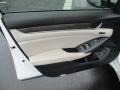 Ivory 2020 Honda Accord EX-L Hybrid Sedan Door Panel