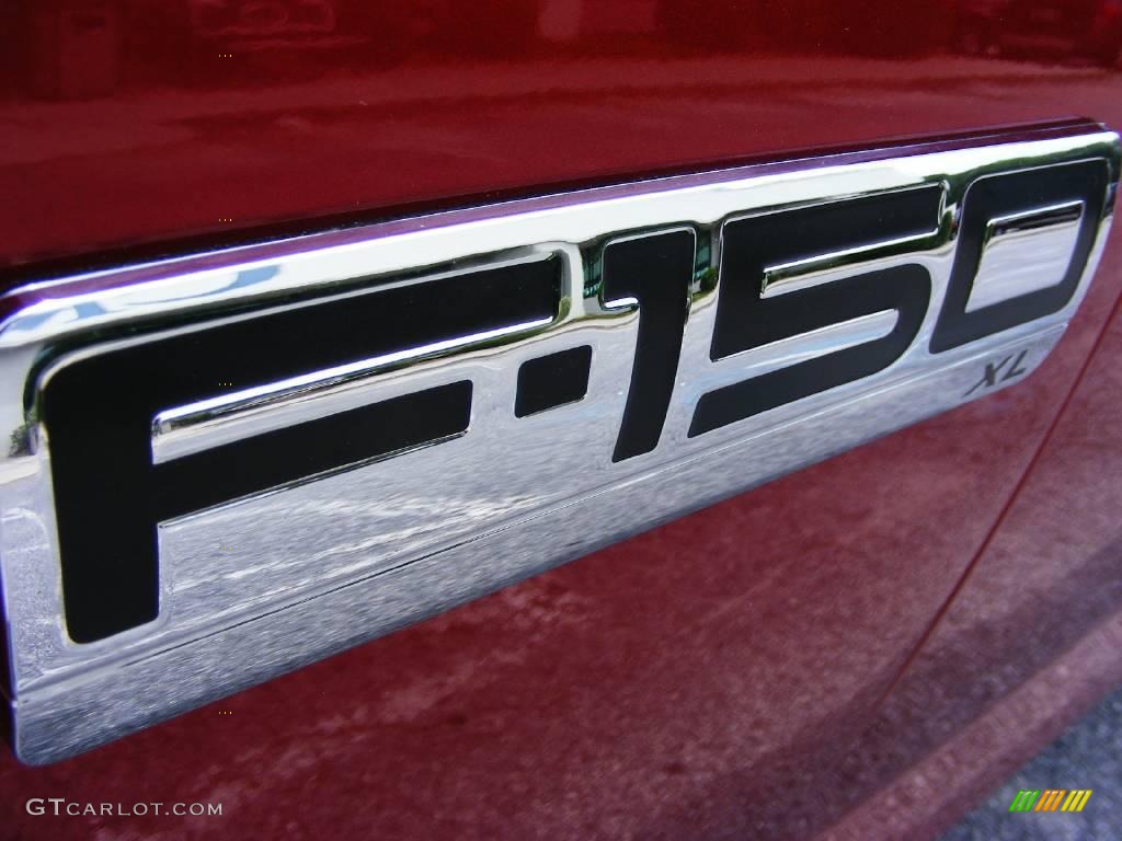 2007 F150 XL Regular Cab - Redfire Metallic / Medium Flint photo #10