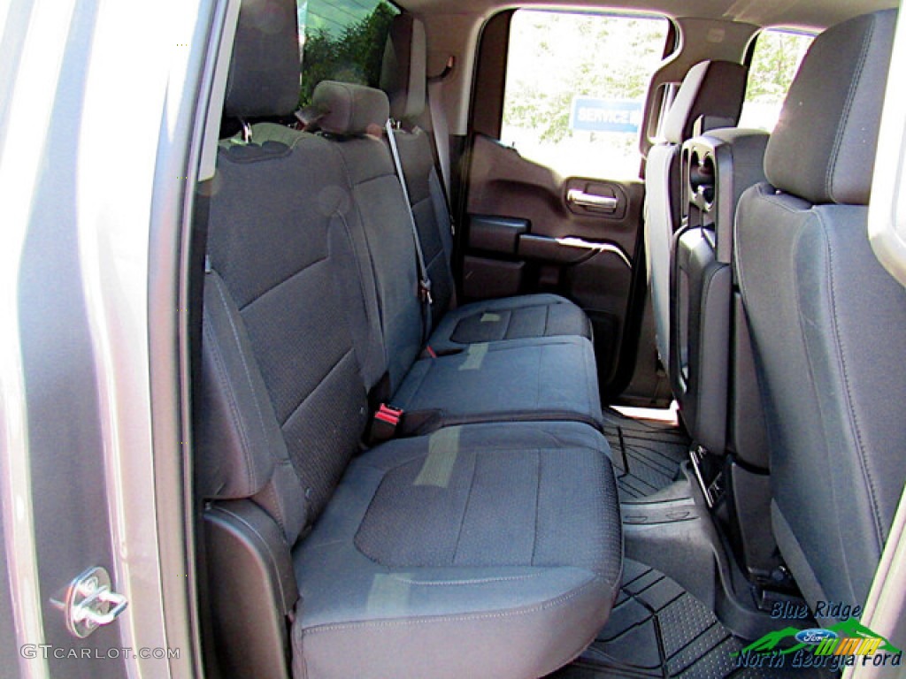 2019 Silverado 1500 Custom Double Cab 4WD - Satin Steel Metallic / Jet Black photo #13