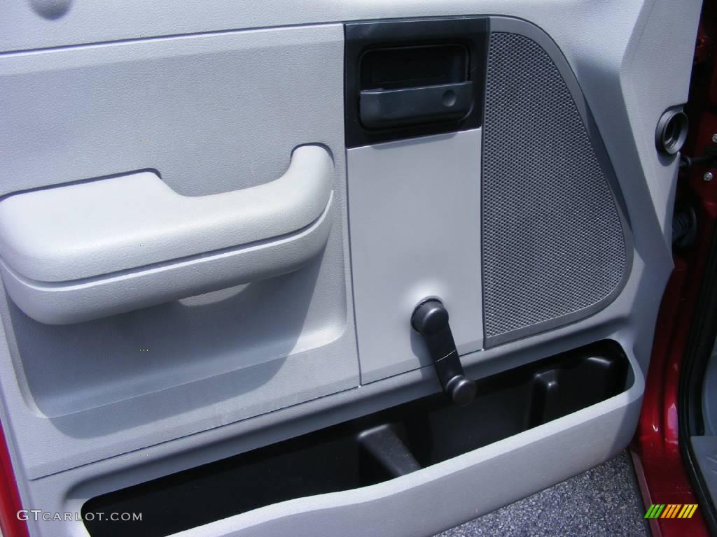 2007 F150 XL Regular Cab - Redfire Metallic / Medium Flint photo #12