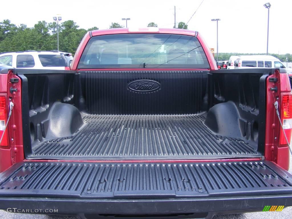 2007 F150 XL Regular Cab - Redfire Metallic / Medium Flint photo #14