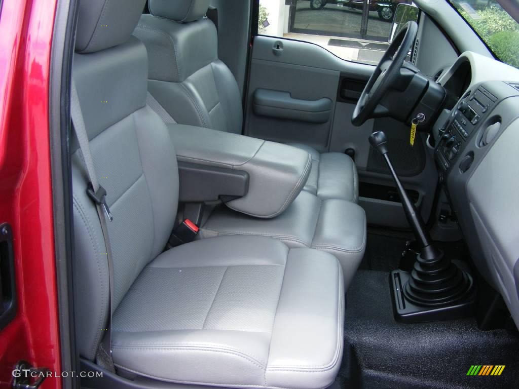 2007 F150 XL Regular Cab - Redfire Metallic / Medium Flint photo #15