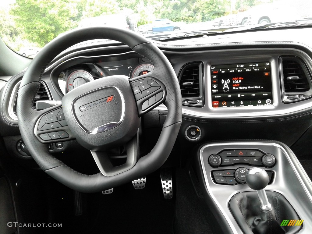 2021 Dodge Challenger R/T Scat Pack Widebody Black Dashboard Photo #142690226