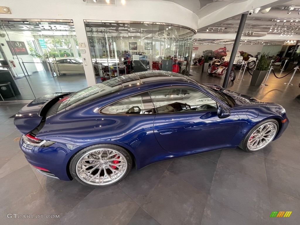Gentian Blue Metallic 2020 Porsche 911 Carrera S Exterior Photo #142690880