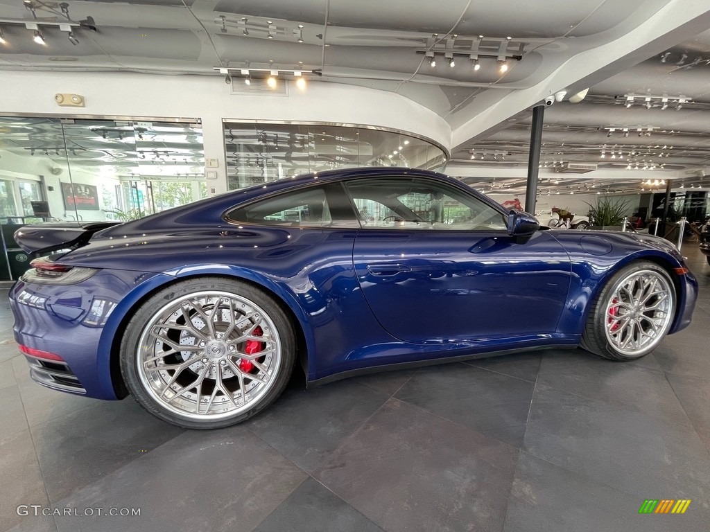 Gentian Blue Metallic 2020 Porsche 911 Carrera S Exterior Photo #142690930