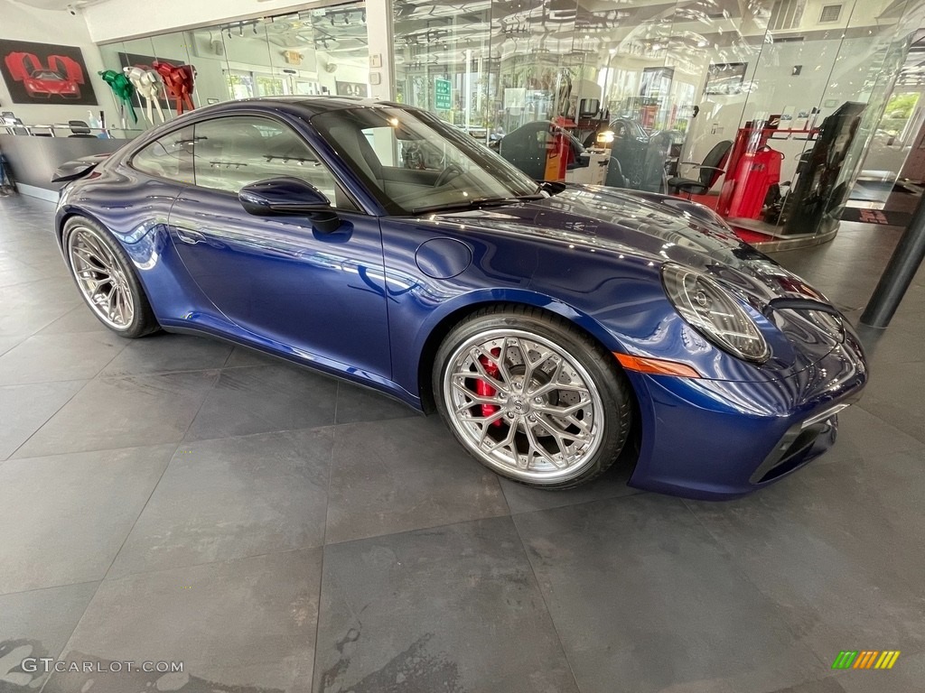 Gentian Blue Metallic 2020 Porsche 911 Carrera S Exterior Photo #142690982