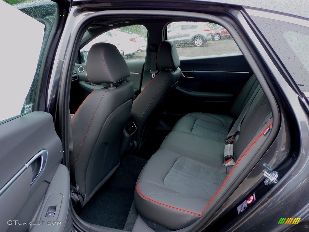 2022 Hyundai Sonata SEL Plus Rear Seat Photos