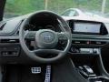 2022 Hyundai Sonata Black Interior Dashboard Photo
