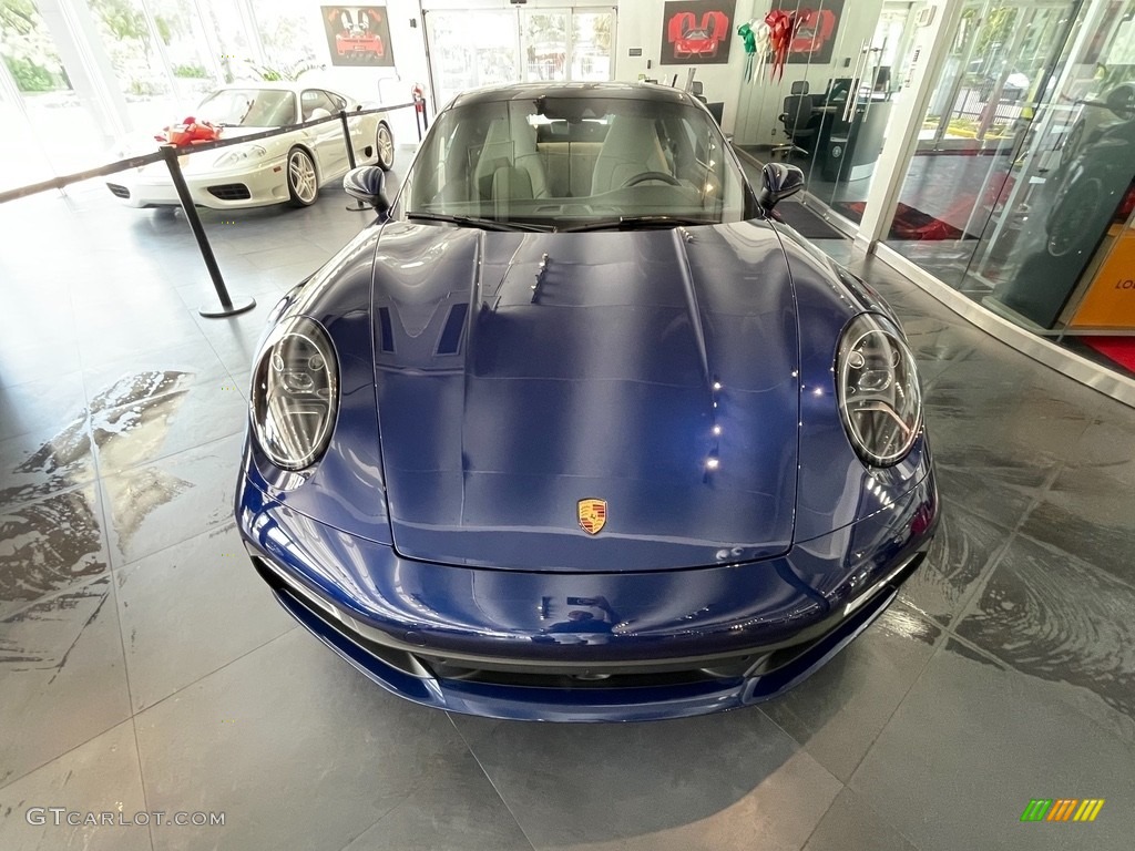 Gentian Blue Metallic 2020 Porsche 911 Carrera S Exterior Photo #142691147