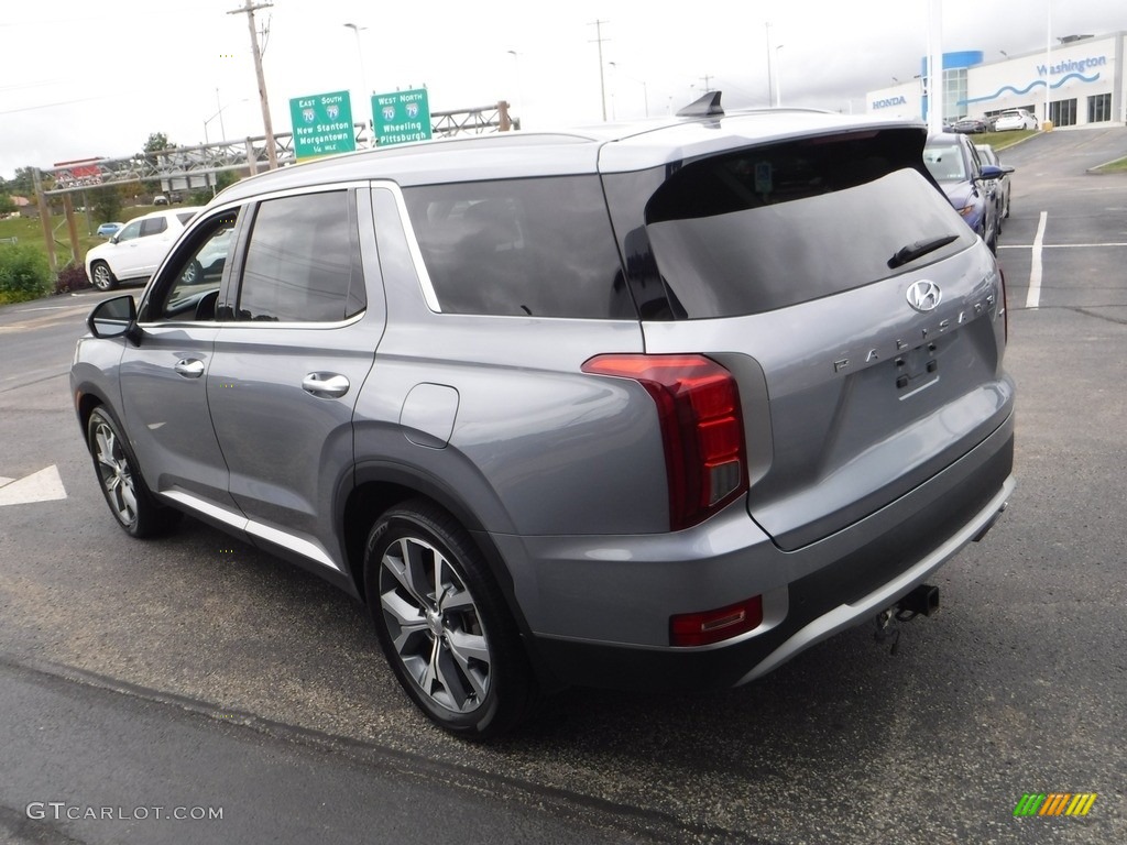 2020 Palisade SEL AWD - Lagoon Silver / Light Beige photo #9