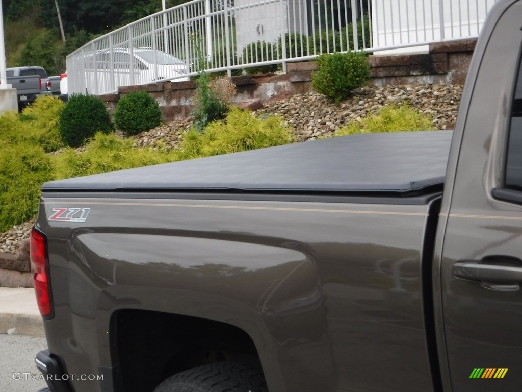 2015 Silverado 1500 LT Z71 Double Cab 4x4 - Brownstone Metallic / Jet Black photo #3