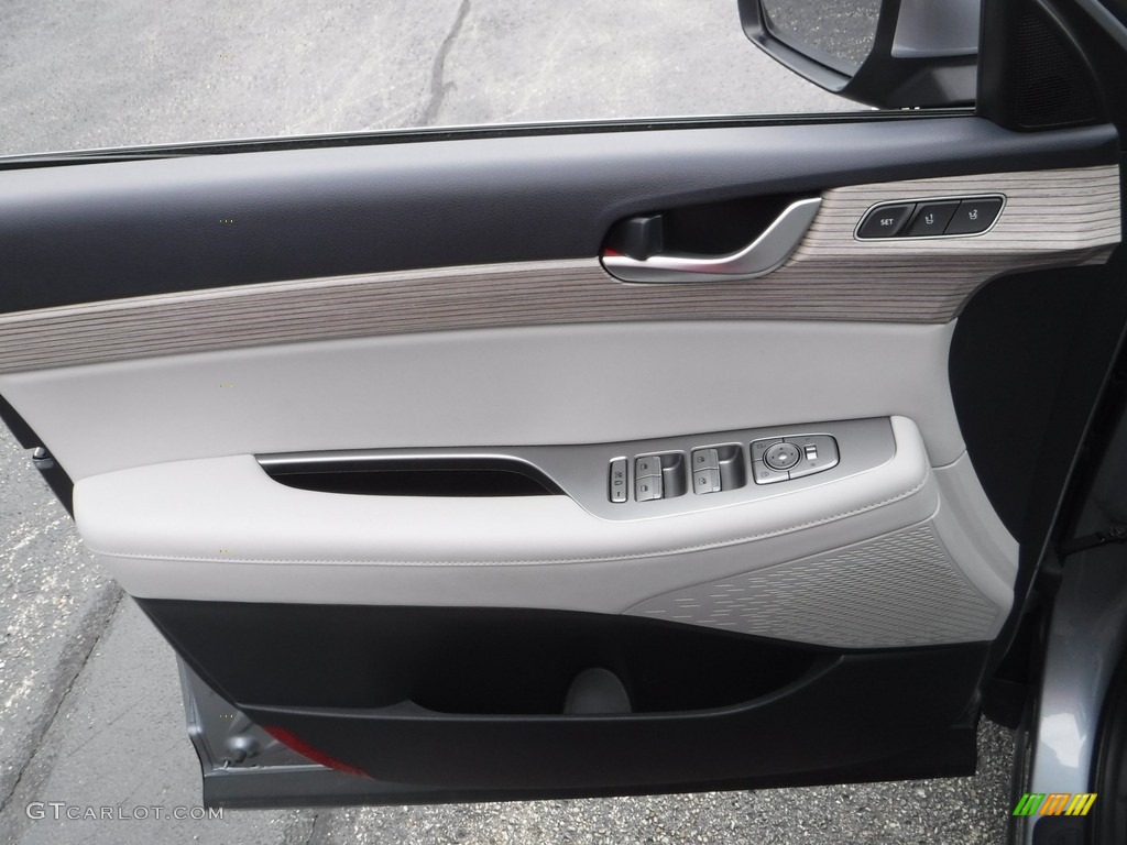 2020 Palisade SEL AWD - Lagoon Silver / Light Beige photo #15