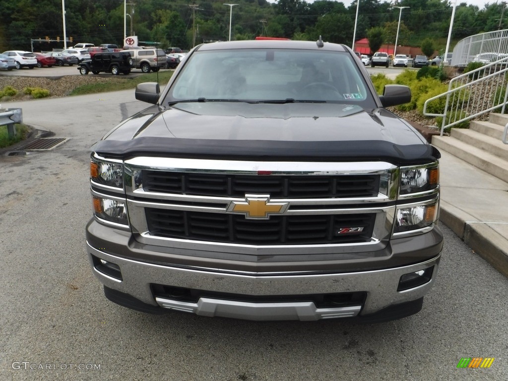 2015 Silverado 1500 LT Z71 Double Cab 4x4 - Brownstone Metallic / Jet Black photo #13