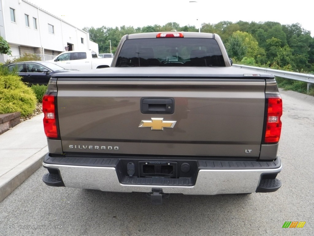 2015 Silverado 1500 LT Z71 Double Cab 4x4 - Brownstone Metallic / Jet Black photo #18