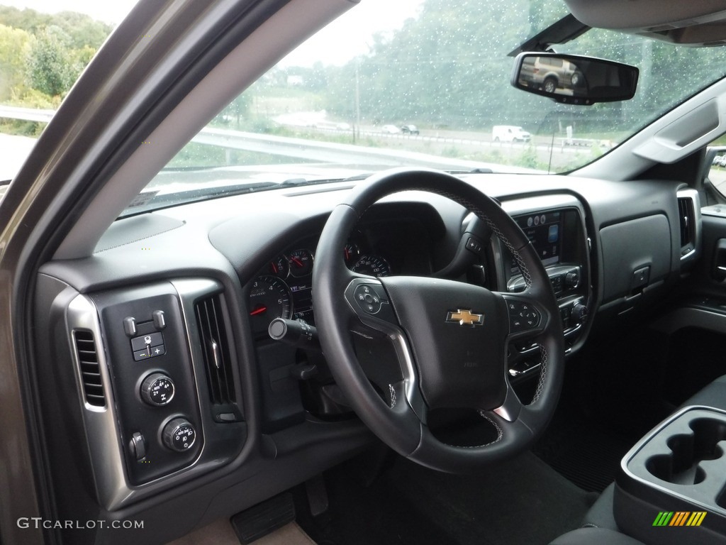 2015 Silverado 1500 LT Z71 Double Cab 4x4 - Brownstone Metallic / Jet Black photo #24