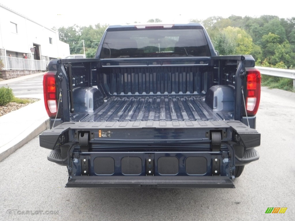 2021 Sierra 1500 Elevation Double Cab 4WD - Pacific Blue Metallic / Jet Black photo #4