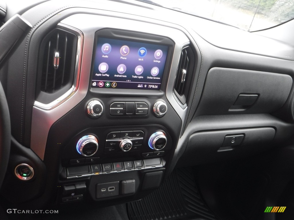 2021 Sierra 1500 Elevation Double Cab 4WD - Pacific Blue Metallic / Jet Black photo #5