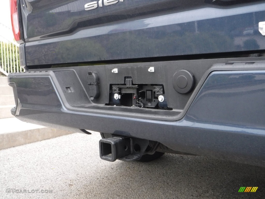 2021 Sierra 1500 Elevation Double Cab 4WD - Pacific Blue Metallic / Jet Black photo #21