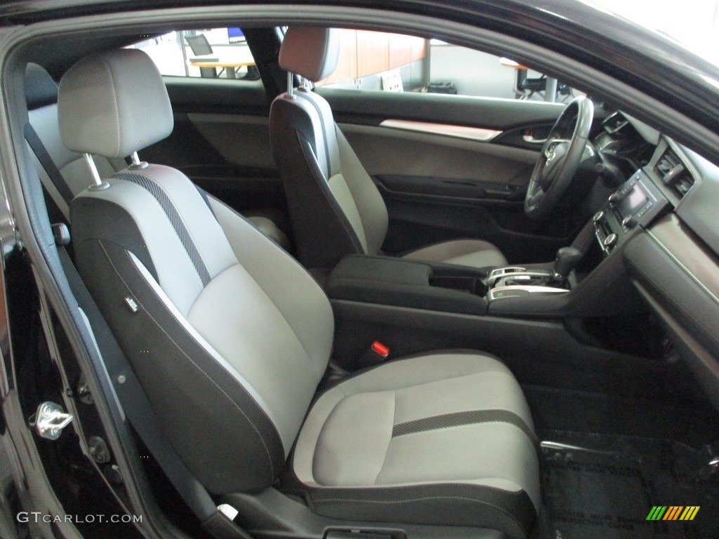 2018 Honda Civic LX-P Coupe Front Seat Photo #142696562
