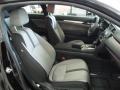 Black/Gray 2018 Honda Civic LX-P Coupe Interior Color