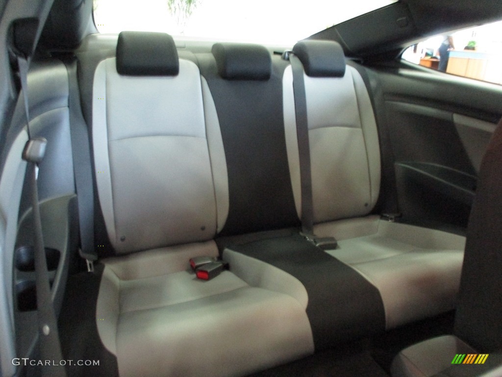 2018 Honda Civic LX-P Coupe Rear Seat Photos