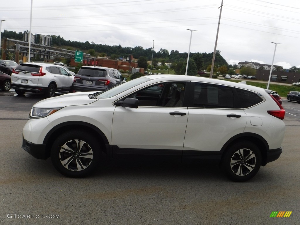 2018 CR-V LX AWD - White Diamond Pearl / Ivory photo #6