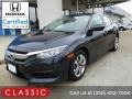 Cosmic Blue Metallic 2018 Honda Civic LX Sedan