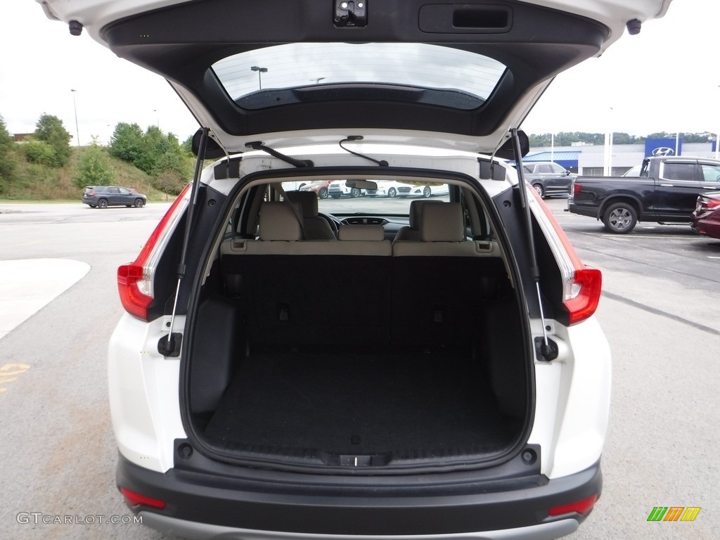 2018 CR-V LX AWD - White Diamond Pearl / Ivory photo #28