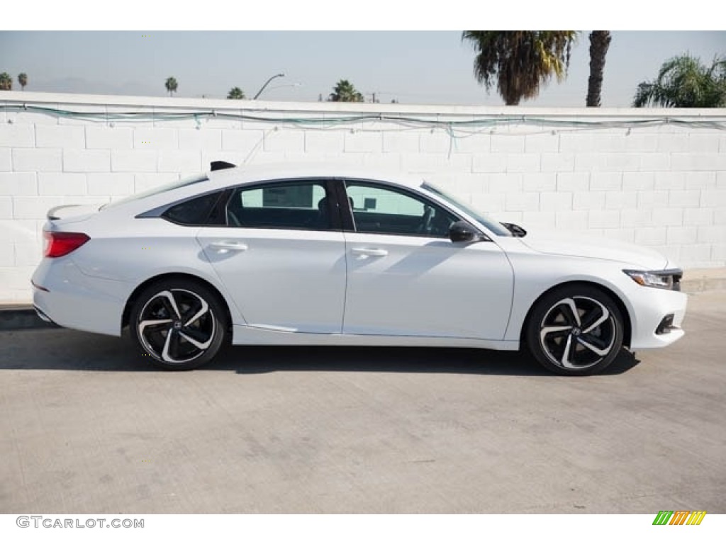 2021 Accord Sport SE - Platinum White Pearl / Black photo #8