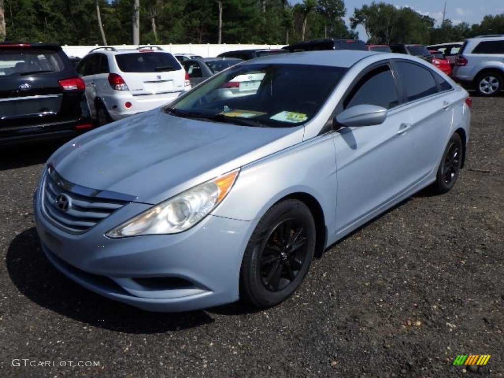 2012 Sonata GLS - Iridescent Silver Blue Pearl / Gray photo #1
