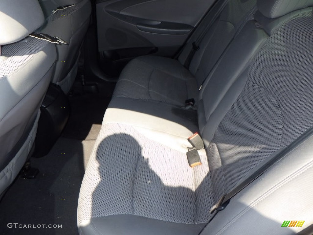 2012 Sonata GLS - Iridescent Silver Blue Pearl / Gray photo #9