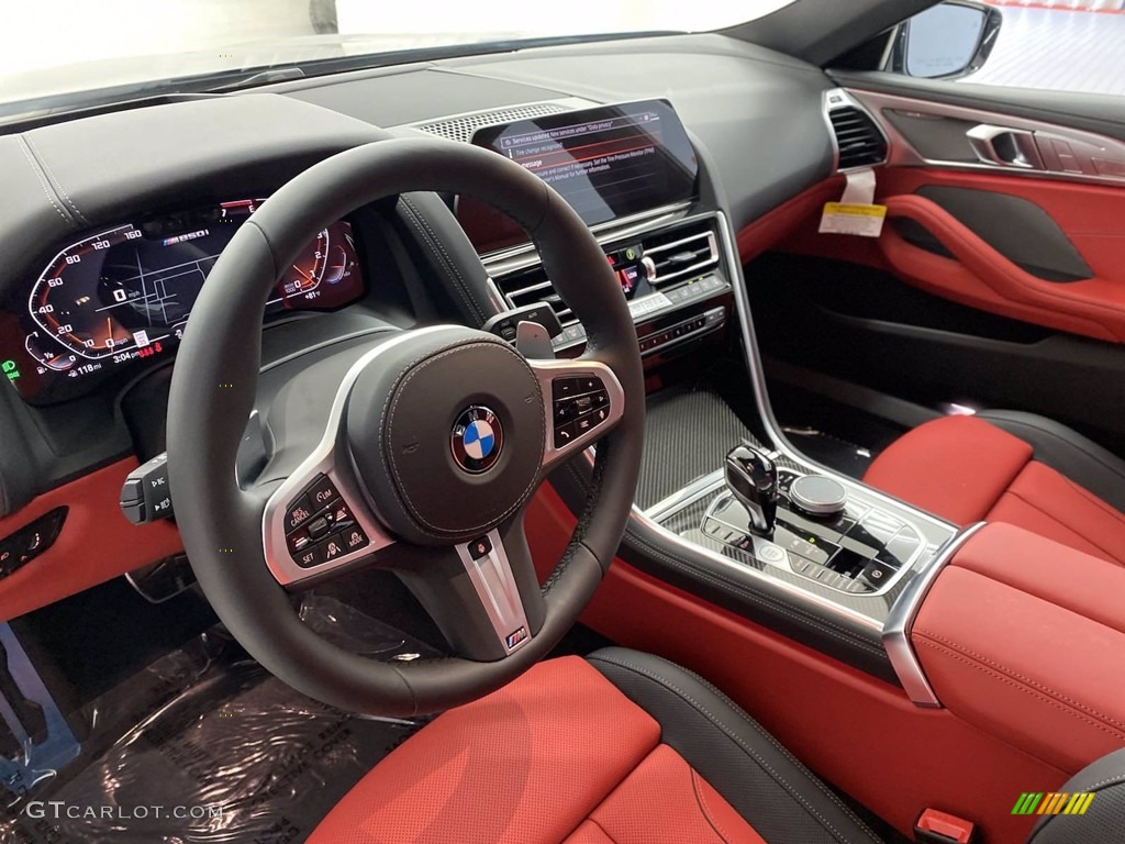 Fiona Red/Black Interior 2022 BMW 8 Series M850i xDrive Gran Coupe Photo #142699288