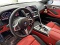 2022 BMW 8 Series Fiona Red/Black Interior Interior Photo