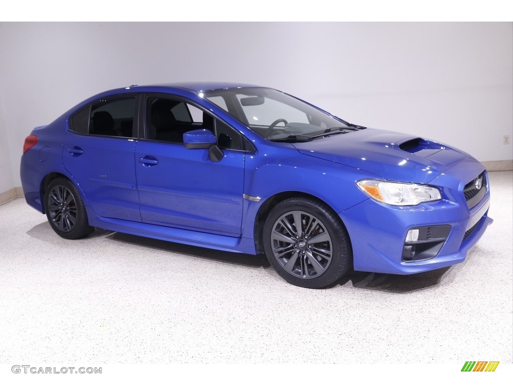 2017 WRX  - WR Blue Pearl / Carbon Black photo #1