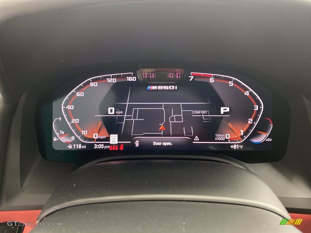 2022 BMW 8 Series M850i xDrive Gran Coupe Gauges Photo #142699423
